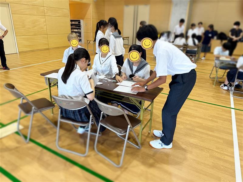 【出前講座レポート】高校生のリーダー研修会で新・貿易ゲーム！